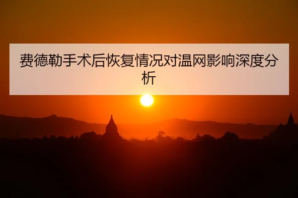 费德勒手术后恢复情况对温网影响深度分析